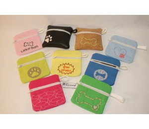 ITH Stickserie - Zipper Taschen "Hund"